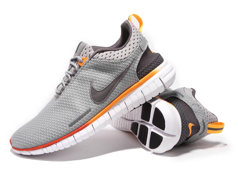 Les femmes Nike Free OG 14 BR operationnel runing nouveau gris orange (2)